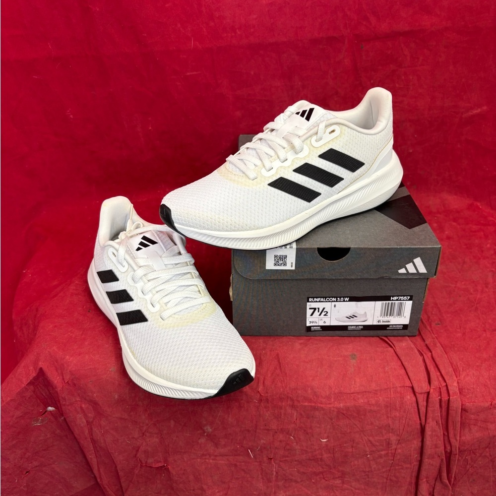 New: adidas Shoes/Sneakers: Runfalcon 3.0 W Black White Women’s SneakersSize 7.5